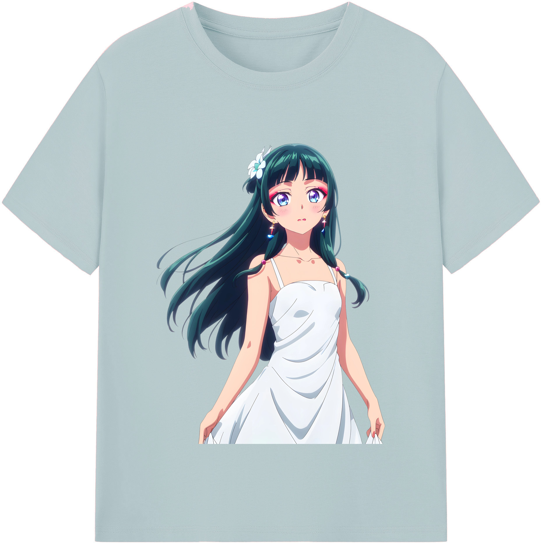 （画像用） 薬屋のひとりごと The Apothecary Diaries 綿100％半袖Tシャツ（フロントプリント）